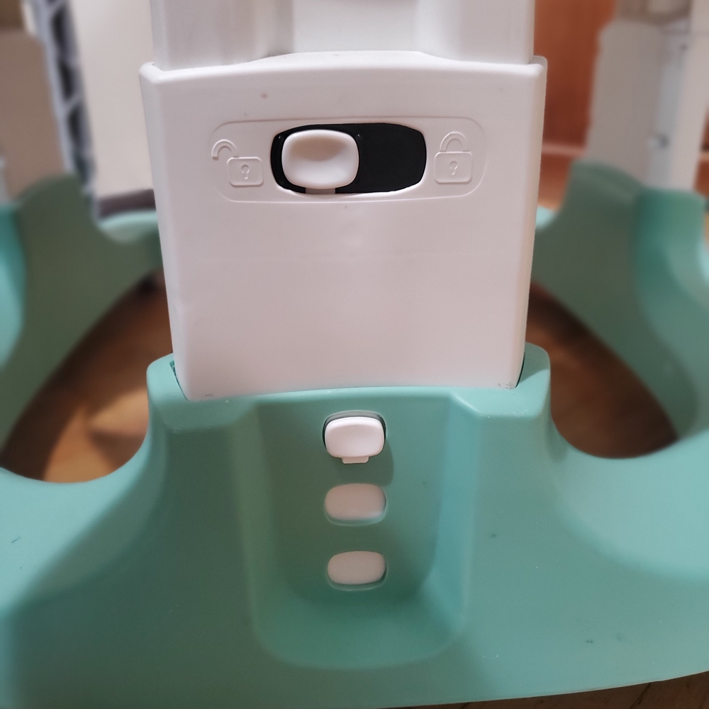 Interactive Baby Activity Center with Mint and Black Accents - Picture 5 of 7